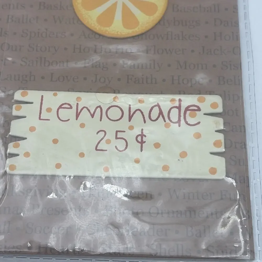 New Roeda Studio Embellish Your Story - #101339 Lemonade Magnets Set of 3